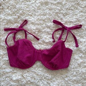 Abercrombie & Fitch Magenta Bikini Top
